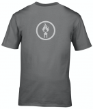 The Light Grey Logo T-shirt (Charcoal Grey)